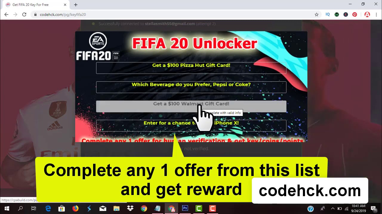 download fifa 20 activation key